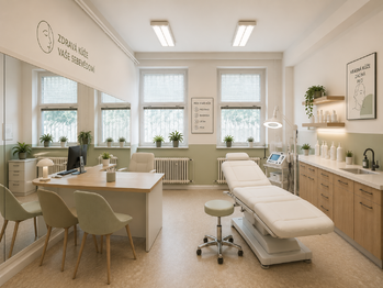Vizualizace ordinace dermatologie - Pronájem komerčního prostoru, Ostrava