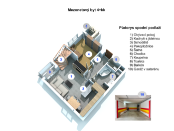 Prodej bytu 4+kk v osobním vlastnictví 119 m², Vyškov