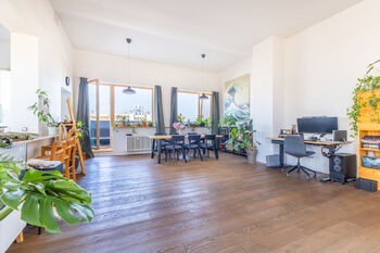 Jídelna - Prodej bytu atypický v osobním vlastnictví 85 m², Praha 10 - Vršovice