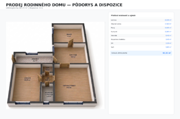 Prodej domu 82 m², Kamenný Most