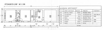 půdorys 1.NP - Prodej domu 125 m², Louňovice