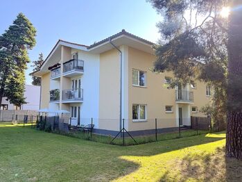 Pohled na bytový dům - Pronájem bytu 2+kk v osobním vlastnictví 64 m², Praha 9 - Klánovice