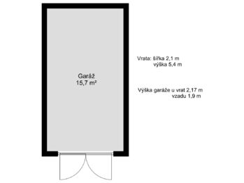 Prodej garáže 20 m², Český Brod