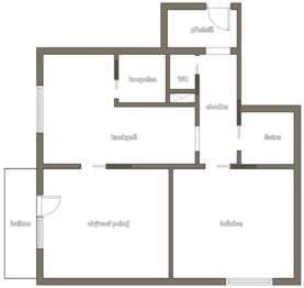 Pronájem bytu 2+1 v osobním vlastnictví 55 m², Brno