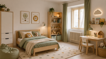 VIZUALIZACE dětský pokoj  - Prodej domu 140 m², Dobroměřice