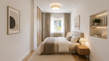 VIZUALIZACE ložnice  - Prodej domu 140 m², Dobroměřice