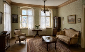 vizualizace obývacího pokoje  - Prodej domu 112 m², Kadaň