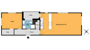 Prodej bytu 2+kk v osobním vlastnictví 61 m², Praha 10 - Kolovraty