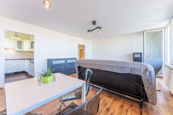 jídelní kout - Pronájem bytu 3+kk v osobním vlastnictví 80 m², Unhošť