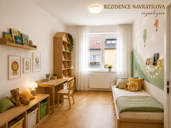 Vizualizace - Prodej bytu 3+1 v osobním vlastnictví 84 m², Slaný