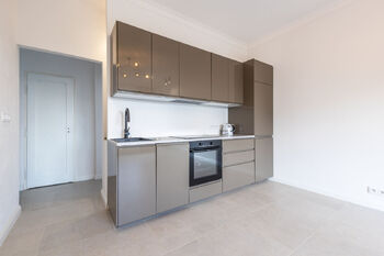 Kuchyňský kout - Pronájem bytu 2+kk v osobním vlastnictví 42 m², Praha 3 - Žižkov