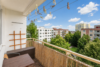 Balkon - Pronájem bytu 3+1 v osobním vlastnictví 72 m², Praha 5 - Hlubočepy