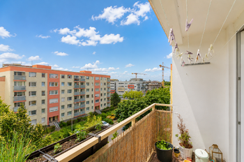 Balkon - Pronájem bytu 3+1 v osobním vlastnictví 72 m², Praha 5 - Hlubočepy