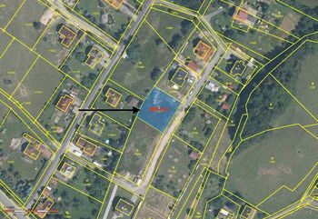 Prodej pozemku 900 m², Dolní Bečva