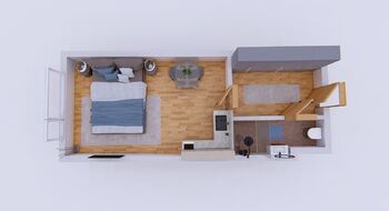 Pronájem bytu 1+kk v osobním vlastnictví 1225 m², Praha 4 - Chodov