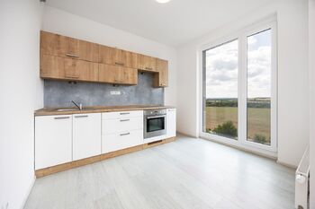 Kuchyně - Prodej bytu 1+kk v družstevním vlastnictví 54 m², Praha 10 - Dolní Měcholupy