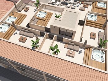 Prodej bytu 2+1 v osobním vlastnictví 118 m², Colònia de Sant Jordi