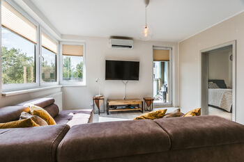 OBÝVACÍ POKOJ - Pronájem bytu 3+kk v osobním vlastnictví 68 m², Praha 9 - Střížkov