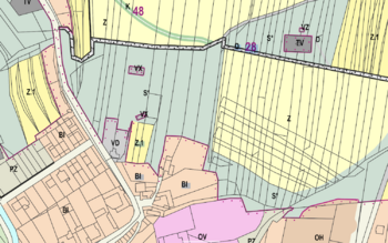 Prodej pozemku 3381 m², Osvětimany
