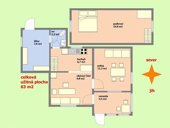 Prodej chaty / chalupy 63 m², Ochoz u Brna