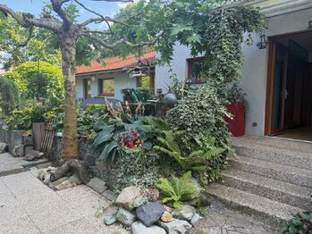 Pohled ke druhé části domu - Prodej domu 168 m², Měchenice