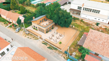 Vizualizace AI - Prodej pozemku 673 m², Bulhary