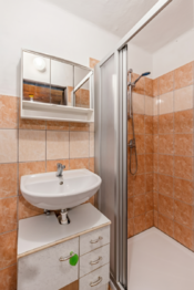 Koupelna s WC - Prodej chaty / chalupy 78 m², Klučenice