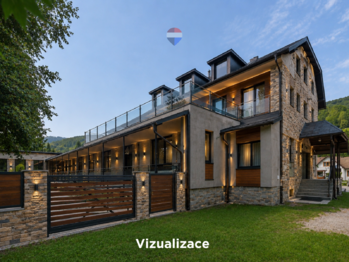 Prodej ubytovacího zařízení 802 m², Řeka