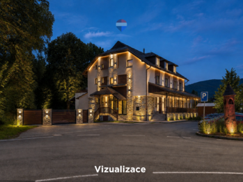 Prodej ubytovacího zařízení 802 m², Řeka