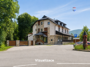 Prodej ubytovacího zařízení 802 m², Řeka