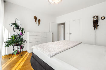 Ložnice - Prodej bytu 4+kk v osobním vlastnictví 104 m², Praha 8 - Karlín