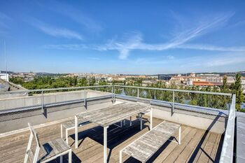 Terasa - Prodej bytu 4+kk v osobním vlastnictví 104 m², Praha 8 - Karlín