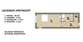 Prodej bytu 1+kk v osobním vlastnictví 38 m², Harrachov