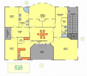 Pronájem bytu 5+kk v osobním vlastnictví 182 m², Praha 4 - Hodkovičky