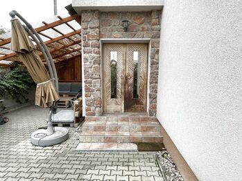 Vstupní dveře - Pronájem domu 78 m², Družec
