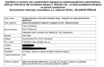 Prodej pozemku 4139 m², Ploskovice