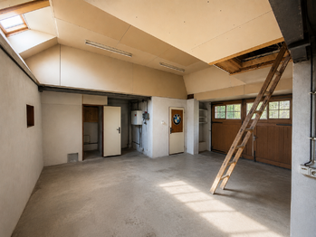 garáž - Prodej domu 180 m², Rožmitál pod Třemšínem