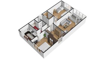 Prodej bytu 4+1 v osobním vlastnictví 77 m², Žatec