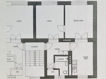Pronájem bytu 2+1 v osobním vlastnictví 57 m², Kladno