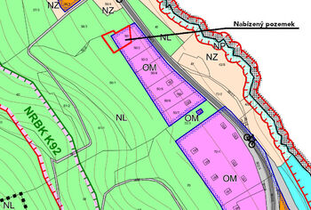 Prodej pozemku 1387 m², Borušov