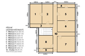 Prodej domu 735 m², Zemětice