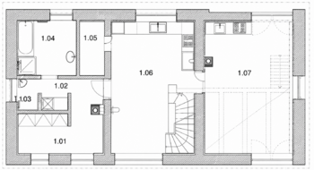 1.NP - Prodej pozemku 2594 m², Bačalky