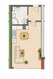 Prodej bytu 1+kk v osobním vlastnictví 31 m², Olomouc