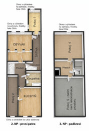 Pronájem bytu 4+1 v osobním vlastnictví 145 m², Kadaň