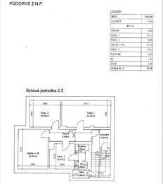 Prodej bytu 3+1 v osobním vlastnictví 81 m², Liberec