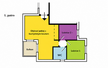 Prodej bytu 3+kk v osobním vlastnictví 48 m², Scalea