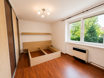 ložnice - Pronájem bytu 2+kk v osobním vlastnictví 46 m², České Budějovice