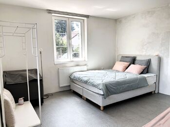 Ložnice - Pronájem bytu 3+kk v osobním vlastnictví 88 m², Praha 9 - Klánovice