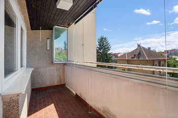 Lodžie 6 m² - Prodej bytu 3+1 v osobním vlastnictví 87 m², Praha 10 - Strašnice