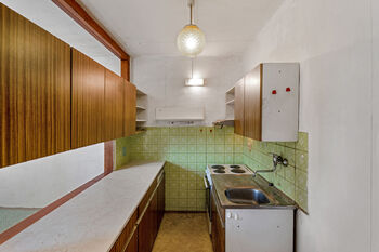 Kuchyň - Prodej bytu 3+1 v osobním vlastnictví 87 m², Praha 10 - Strašnice